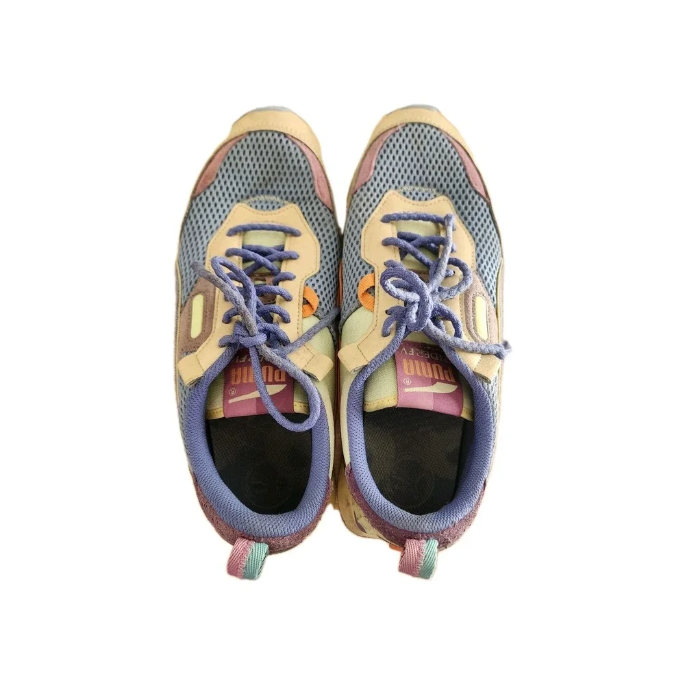 PUMA Rider‎ FV Future Vintage Sneakers Purple Blue Pink Men's 9 Retro Vibes
